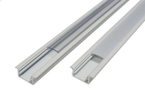 Profil aluminiowy do taśm LED biały - wpuszczany typ B LUMINES - 1 metr Profil aluminiowy do taśm LED biały - wpuszczany typ B LUMINES - 1 metr