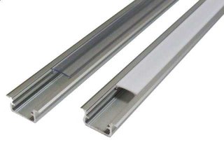 Profil aluminiowy do taśm LED srebrny - wpuszczany typ B LUMINES - 1 metr