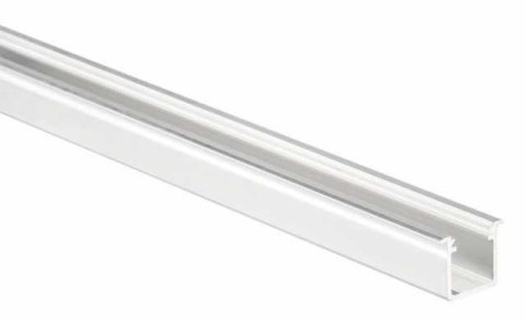 Profil aluminiowy do taśm LED wpuszczany LUMINES typ G - biały - 1 metr Profil aluminiowy do taśm LED wpuszczany LUMINES typ G - biały - 1 metr