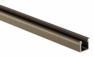 Profil aluminiowy do taśm LED wpuszczany LUMINES typ G - inox - 2 metry