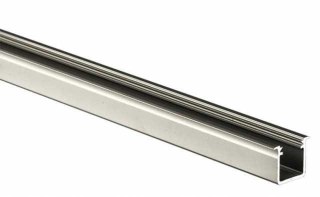 Profil aluminiowy do taśm LED wpuszczany LUMINES typ G - srebrny - 1 metr