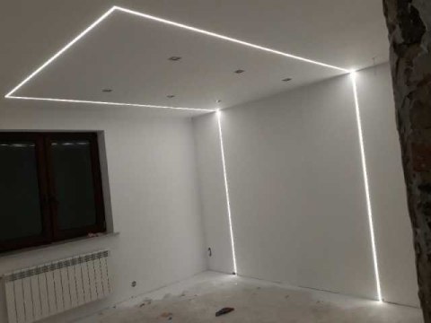 Profil aluminiowy do taśm LED wpuszczany LUMINES typ G - surowy - 1 metr Profil aluminiowy do taśm LED wpuszczany LUMINES typ G - surowy - 1 metr