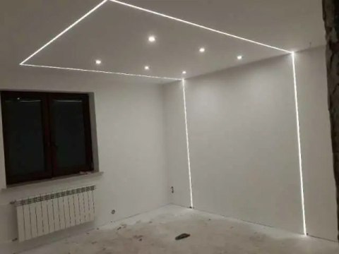 Profil aluminiowy do taśm LED wpuszczany LUMINES typ G - surowy - 1 metr Profil aluminiowy do taśm LED wpuszczany LUMINES typ G - surowy - 1 metr