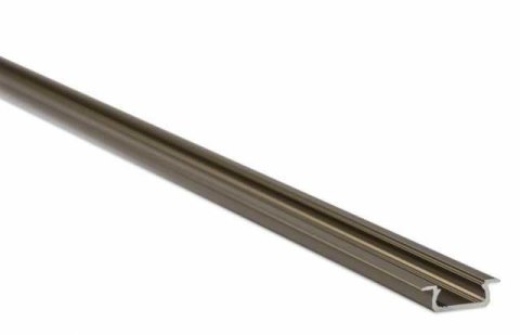 Profil aluminiowy do taśm LED - wpuszczany typ Z LUMINES - inox - 1 metr Profil aluminiowy do taśm LED - wpuszczany typ Z LUMINES - inox - 1 metr