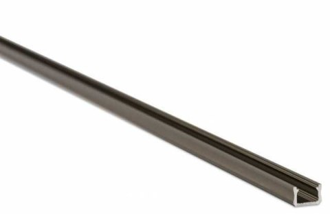 Profil aluminiowy do taśm LED - zewnętrzny typ X LUMINES - inox - 1 metr Profil aluminiowy do taśm LED - zewnętrzny typ X LUMINES - inox - 1 metr