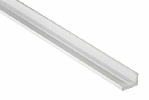 Profil aluminiowy napowierzchniowy LUMINES typ F do taśm LED - biały - 2 metry Profil aluminiowy napowierzchniowy LUMINES typ F do taśm LED - biały - 2 metry