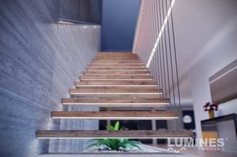 Profil aluminiowy napowierzchniowy do taśm LED LUMINES typ D - surowy - 1 metr Profil aluminiowy napowierzchniowy do taśm LED LUMINES typ D - surowy - 1 metr
