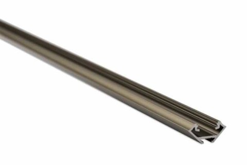Profil aluminiowy narożnikowy do taśm LED LUMINES typ C - inox - 1 metr Profil aluminiowy narożnikowy do taśm LED LUMINES typ C - inox - 1 metr
