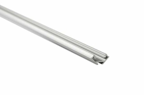 Profil aluminiowy narożnikowy do taśm LED LUMINES typ C - srebrny - 1 metr Profil aluminiowy narożnikowy do taśm LED LUMINES typ C - srebrny - 1 metr