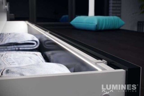 Profil aluminiowy narożnikowy do taśm LED LUMINES typ C - surowy - 1 metr Profil aluminiowy narożnikowy do taśm LED LUMINES typ C - surowy - 1 metr