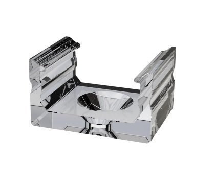Uchwyt do Profila Aluminiowego Typ D Biały Mini Uchwyt do Profila Aluminiowego Typ D Biały Mini