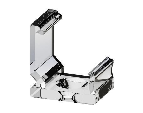 Uchwyt do Profilu Aluminiowego LUMINES Typ C Biały Basic Uchwyt do Profilu Aluminiowego LUMINES Typ C Biały Basic