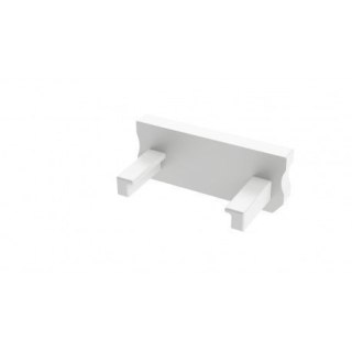 Zaślepka do profili aluminiowych typ D - Biała Basic