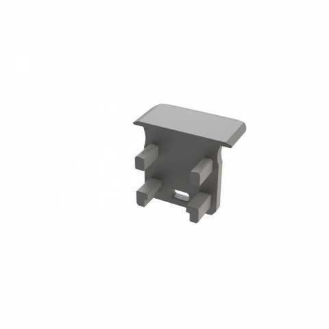 Zaślepka do profili aluminiowych typ G - Szara Basic Zaślepka do profili aluminiowych typ G - Szara Basic