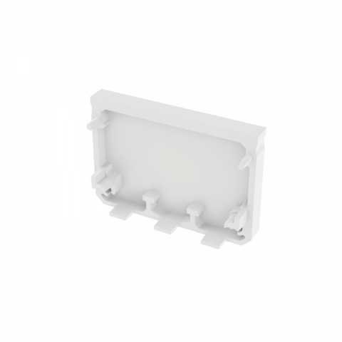 Zaślepka do profili aluminiowych typ Iledo - Biała Wide Zaślepka do profili aluminiowych typ Iledo - Biała Wide