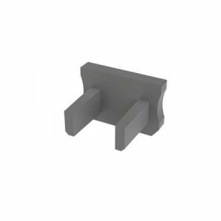 Zaślepka do profili aluminiowych typ X - Szara Slim