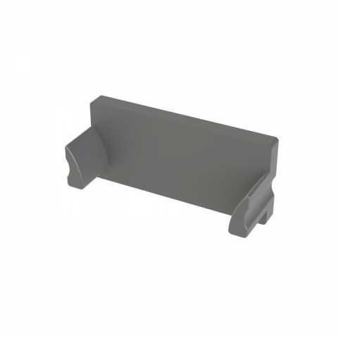 Zaślepka do profili aluminiowych typ Terra - Szara Zaślepka do profili aluminiowych typ Terra - Szara