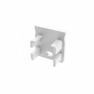 Zaślepka do profili aluminiowych typ Y - Biała Basic z otworem