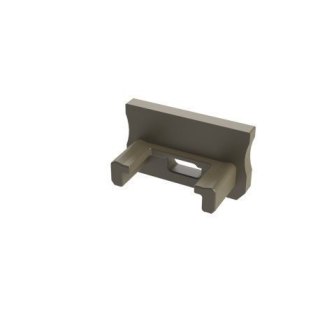 Zaślepka do profili zewnętrznych typ A - Inox Basic z otworem