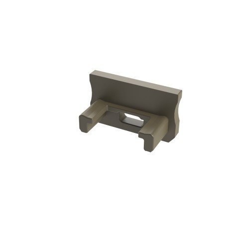 Zaślepka do profili zewnętrznych typ A - Inox Basic z otworem Zaślepka do profili zewnętrznych typ A - Inox Basic z otworem