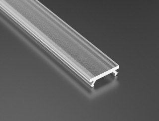 Klosz SLIM Frosted PMMA - 1 metr