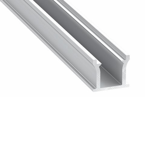 Profil LED aluminiowy RUNO srebrny - 1m Profil LED aluminiowy RUNO srebrny - 1m
