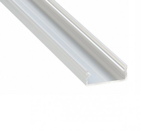 Profil LED nawierzchniowy DUAL surowy - 1m Profil LED nawierzchniowy DUAL surowy - 1m