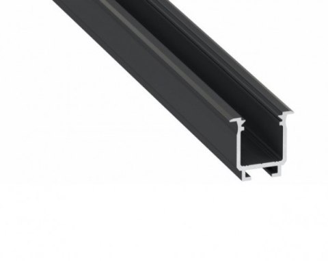 Profil LED wpuszczany Lumines typ W czarny- 1m Profil LED wpuszczany Lumines typ W czarny- 1m