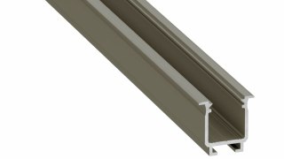 Profil LED wpuszczany Lumines typ W inox - 2 m