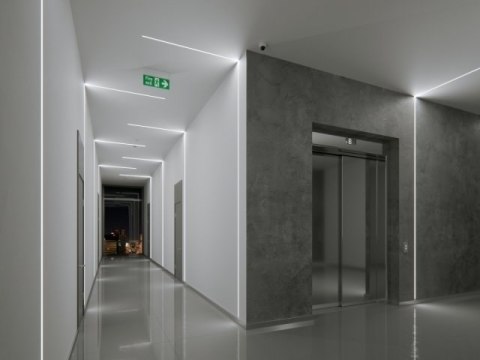 Profil LED wpuszczany Mono srebrny - 1 metr Profil LED wpuszczany Mono srebrny - 1 metr
