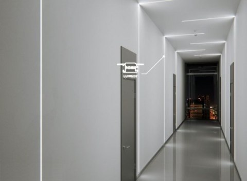 Profil LED wpuszczany Mono srebrny - 1 metr Profil LED wpuszczany Mono srebrny - 1 metr