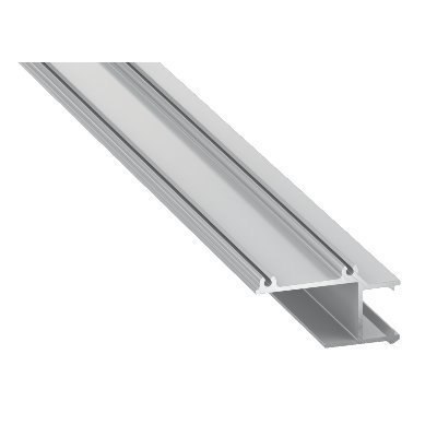 Profil aluminiowy do taśm LED - APA16 - srebrny anodowany - 1 metr Profil aluminiowy do taśm LED - APA16 - srebrny anodowany - 1 metr
