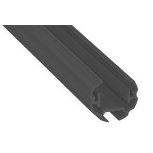 Profil aluminiowy do taśm LED COSMO - czarny - 1 metr