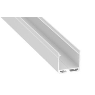 Profil aluminiowy do taśm LED - DILEDA - biały - 2 metry
