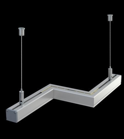 Profil aluminiowy do taśm LED - DILEDA - srebrny anodowany - 1 metr Profil aluminiowy do taśm LED - DILEDA - srebrny anodowany - 1 metr