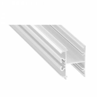 Profil aluminiowy do taśm LED - DOPIO - biały - 2 metry