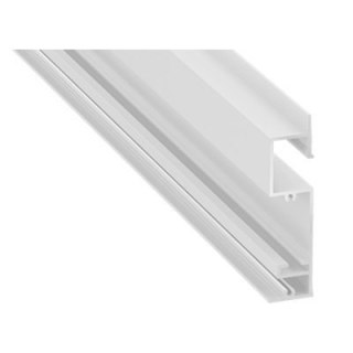 Profil aluminiowy do taśm LED - FLARO - biały - 1 metr