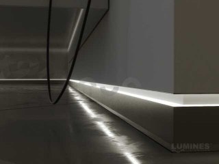 Profil aluminiowy do taśm LED - FLARO - srebrny anodowany - 2 metry
