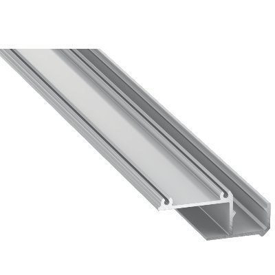 Profil aluminiowy do taśm LED - IPA12 - srebrny anodowany - 1 metr Profil aluminiowy do taśm LED - IPA12 - srebrny anodowany - 1 metr
