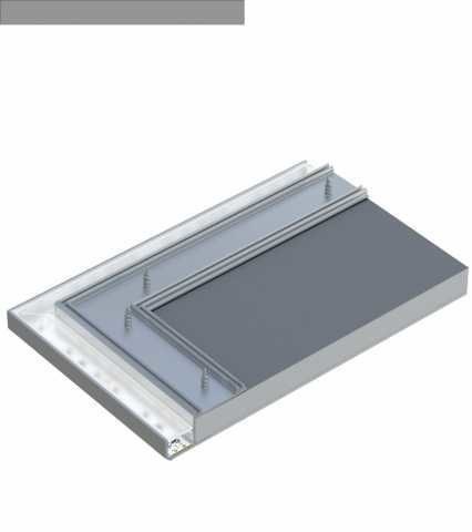 Profil aluminiowy do taśm LED - IPA12 - srebrny anodowany - 1 metr Profil aluminiowy do taśm LED - IPA12 - srebrny anodowany - 1 metr