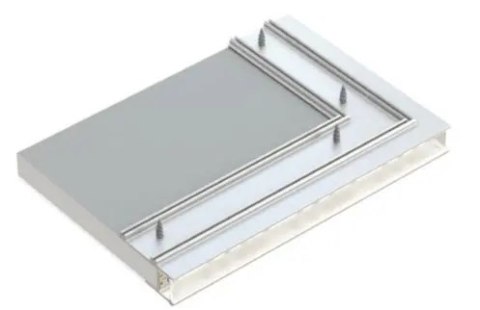 Profil aluminiowy do taśm LED - IPA12 - srebrny anodowany - 1 metr Profil aluminiowy do taśm LED - IPA12 - srebrny anodowany - 1 metr