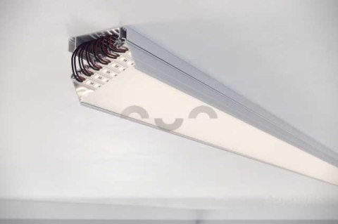 Profil aluminiowy do taśm LED - LARGO - srebrny anodowany - 1 metr Profil aluminiowy do taśm LED - LARGO - srebrny anodowany - 1 metr