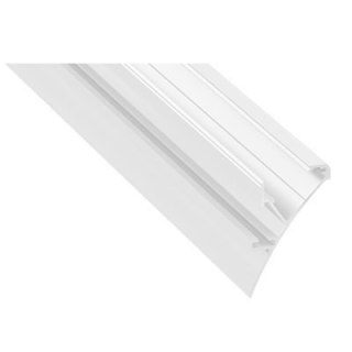 Profil aluminiowy do taśm LED - LOGI - biały - 1 metr