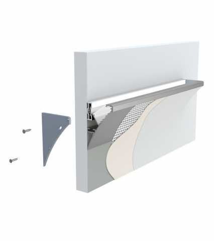 Profil aluminiowy do taśm LED - LOGI - srebrny anodowany - 1 metr Profil aluminiowy do taśm LED - LOGI - srebrny anodowany - 1 metr