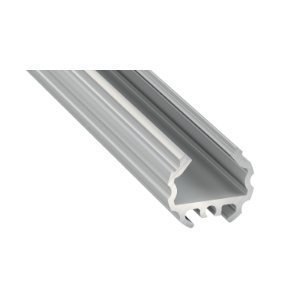 Profil aluminiowy do taśm LED MICO - srebrny anodowany - 1 metr