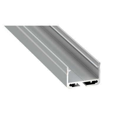 Profil aluminiowy do taśm LED - SILEDA - srebrny anodowany - 1 metr Profil aluminiowy do taśm LED - SILEDA - srebrny anodowany - 1 metr