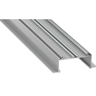 Profil aluminiowy do taśm LED - SORGA - srebrny anodowany - 1 metr