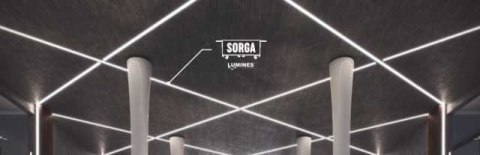 Profil aluminiowy do taśm LED - SORGA - srebrny anodowany - 1 metr Profil aluminiowy do taśm LED - SORGA - srebrny anodowany - 1 metr