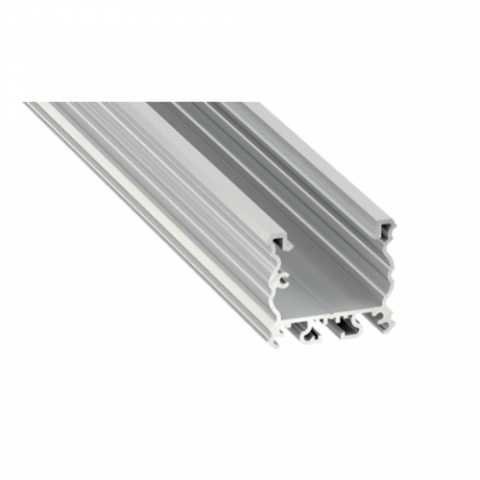 Profil aluminiowy do taśm LED - TALIA - srebrny anodowany - 1 metr Profil aluminiowy do taśm LED - TALIA - srebrny anodowany - 1 metr