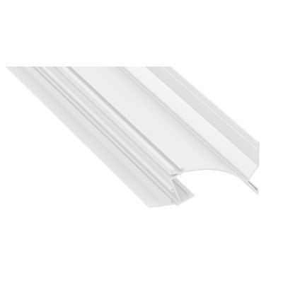 Profil aluminiowy do taśm LED - TOPO - biały - 1 metr Profil aluminiowy do taśm LED - TOPO - biały - 1 metr